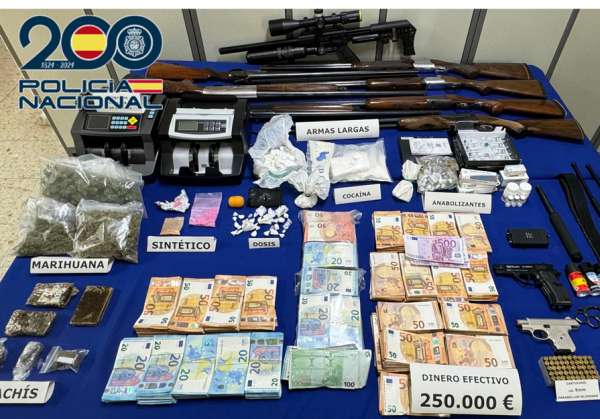 La Policía Nacional de Sagunto desarticula una organización criminal dedicada a la distribución de cocaína