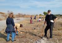 Éxito de participación en los voluntariados invernales de La Colla Verda en la Marjal dels Moros