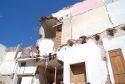 Imagen de una de las últimas viviendas que ha sufrido un derrumbe en Sagunto
